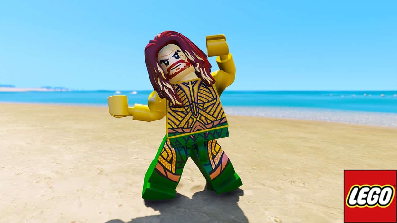 GTA 5 Mods LEGO Aquaman