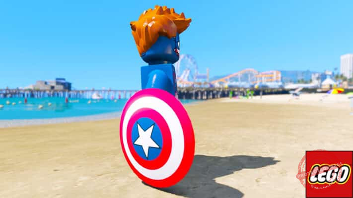 GTA 5 Mods LEGO Captain America Age Of Ultron - GTA 5 Mods Website