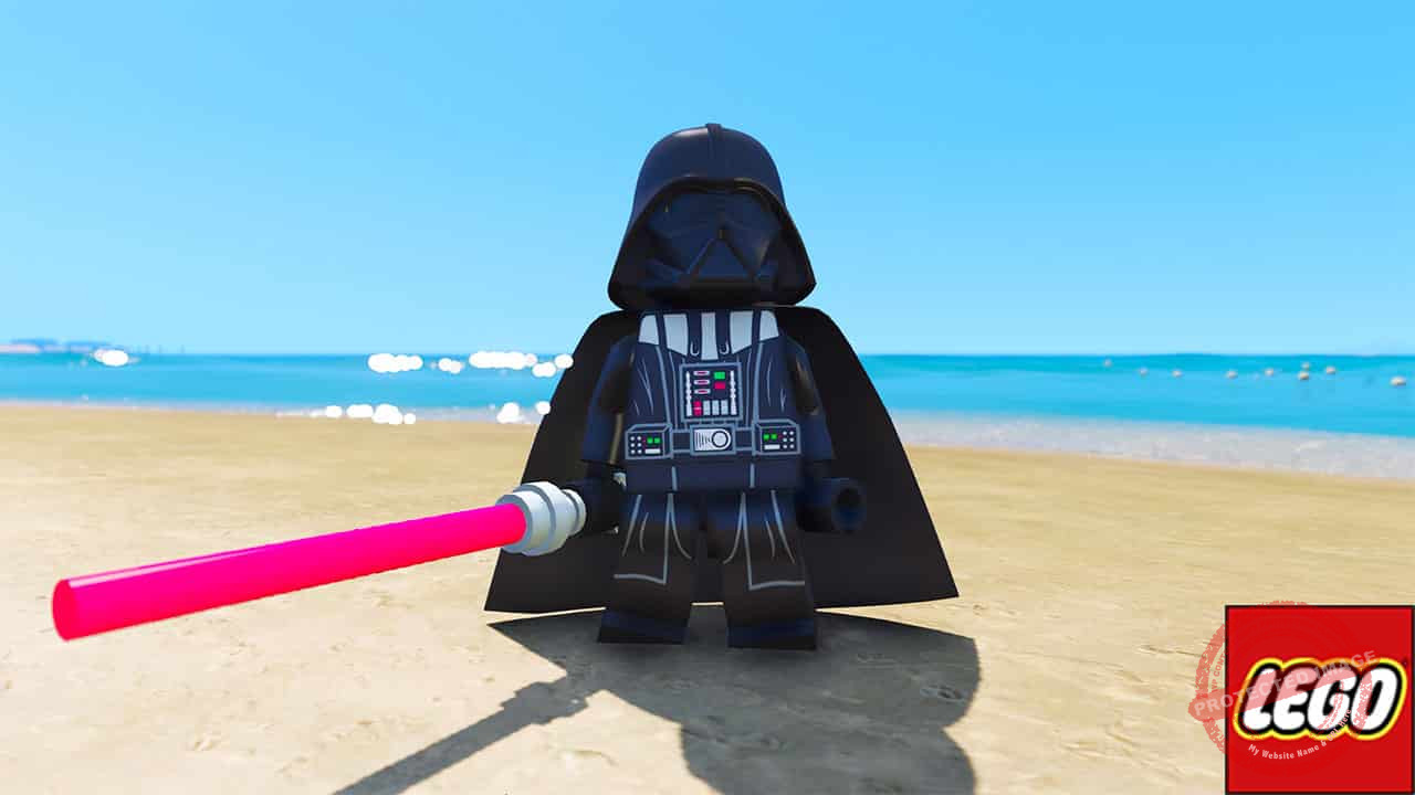 GTA 5 Mods LEGO Darth Vader