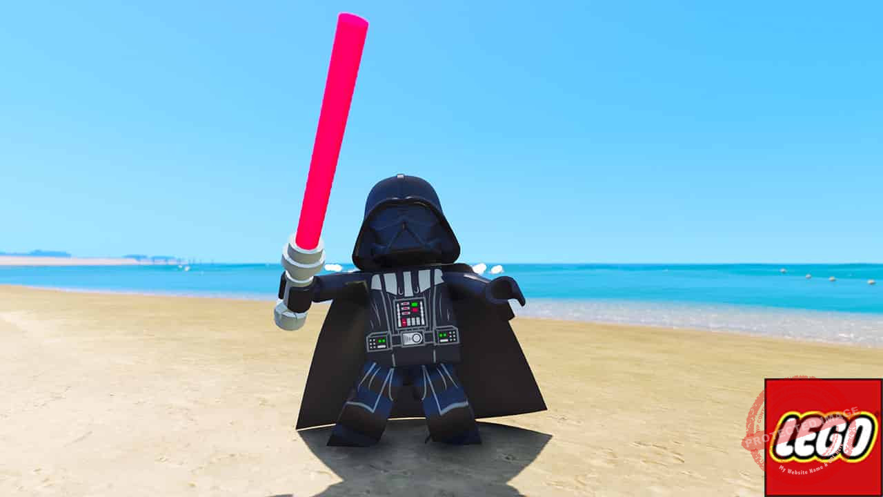GTA 5 Mods LEGO Darth Vader