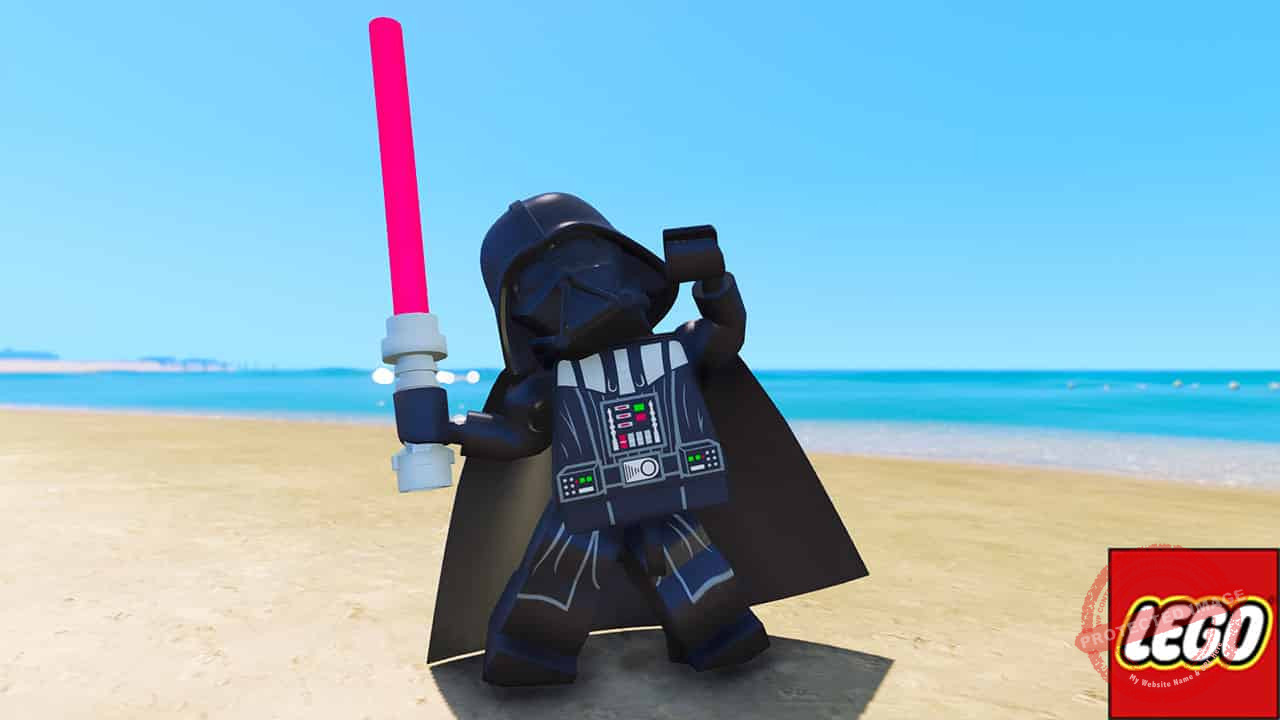 GTA 5 Mods LEGO Darth Vader