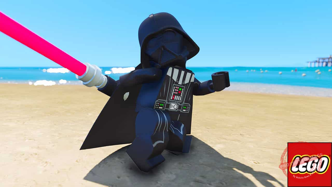 GTA 5 Mods LEGO Darth Vader
