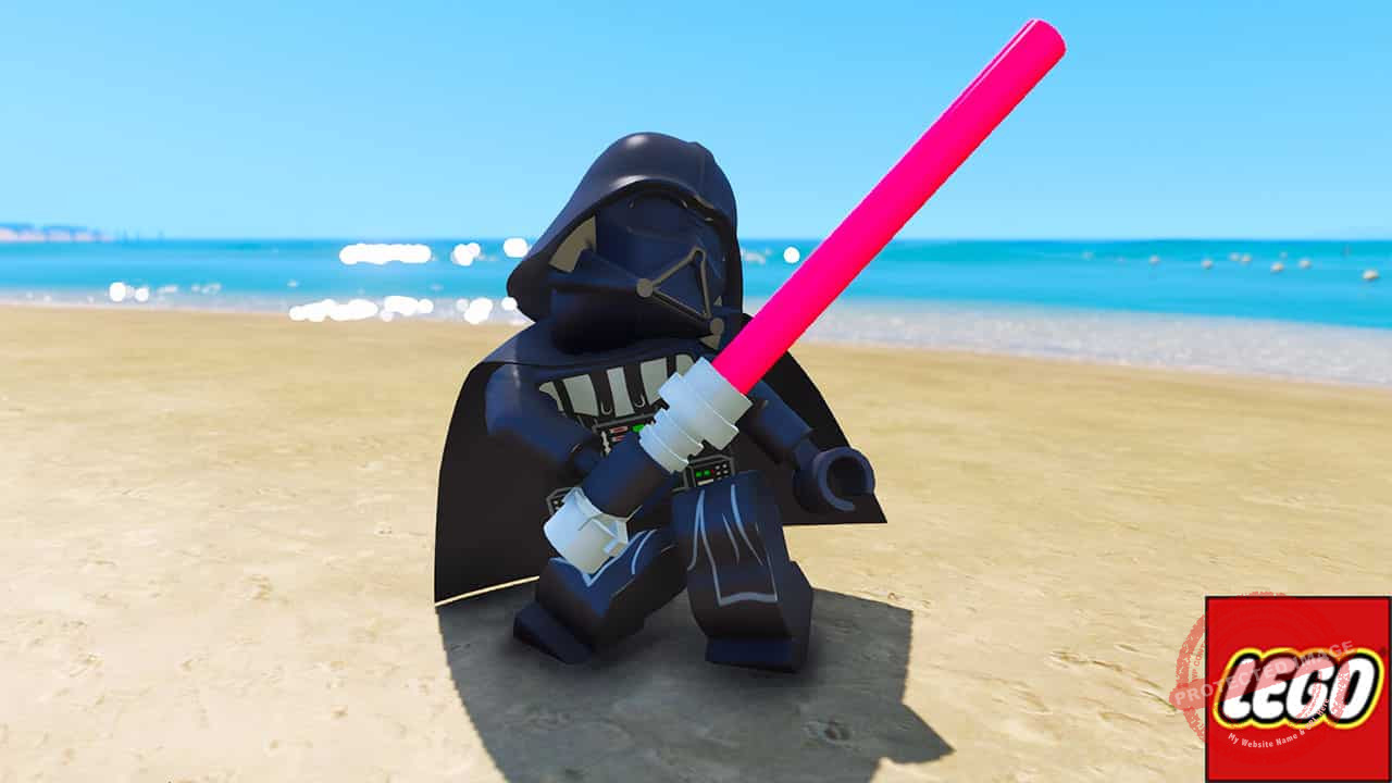 GTA 5 Mods LEGO Darth Vader
