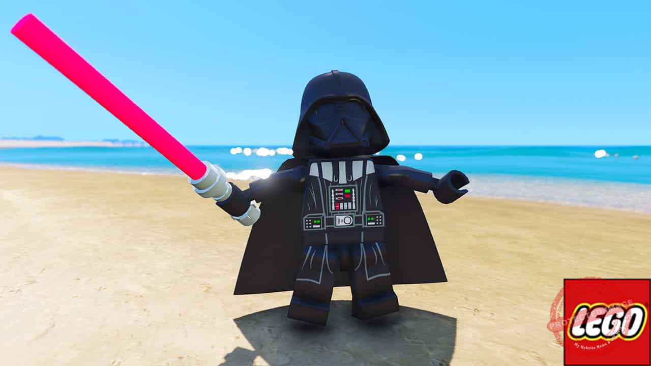 GTA 5 Mods LEGO Darth Vader