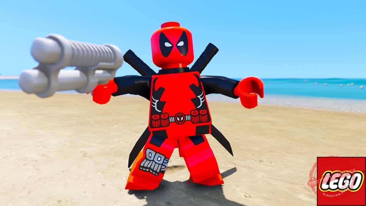GTA 5 Mods LEGO Deadpool