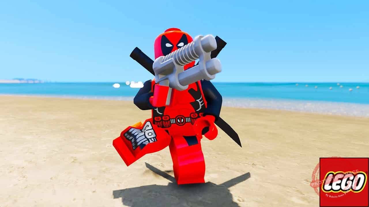 GTA 5 Mods LEGO Deadpool