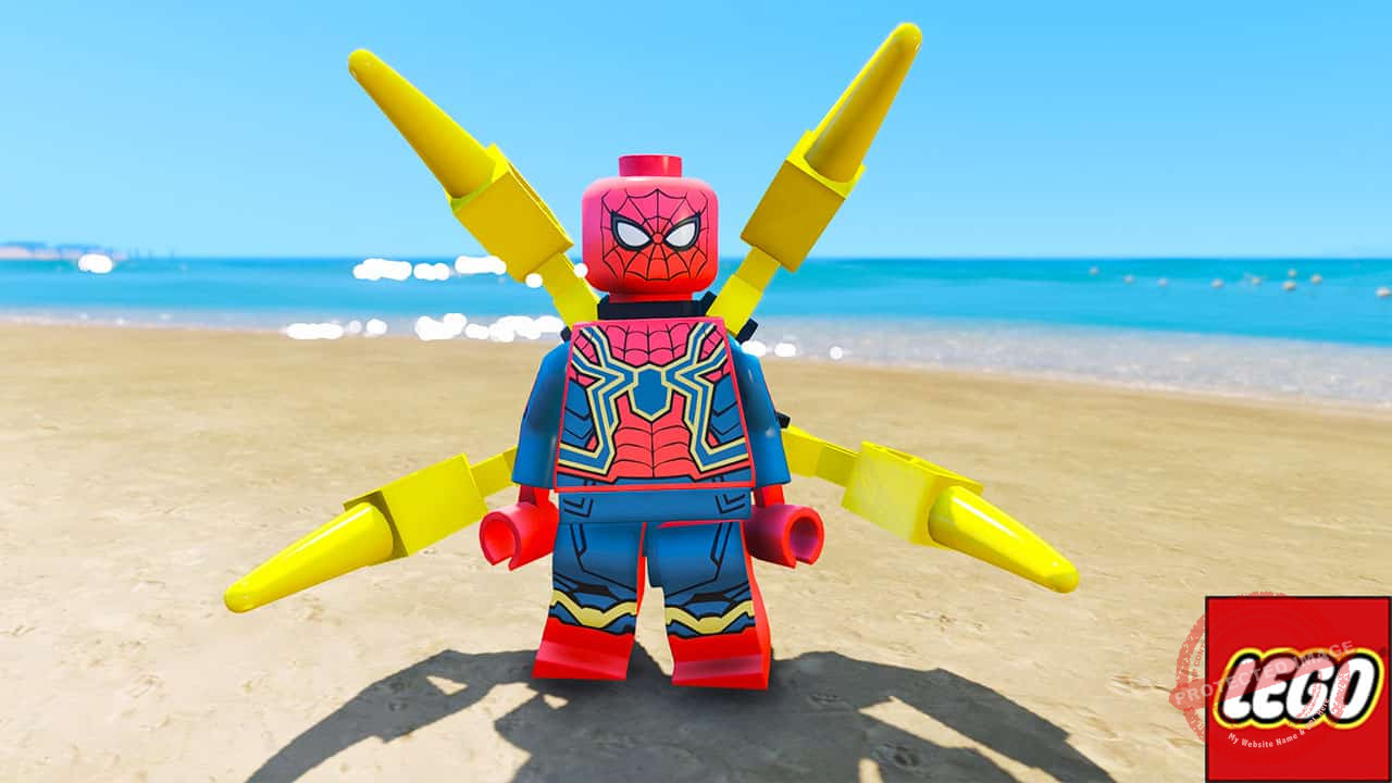 GTA 5 Mods LEGO Iron Spider Man