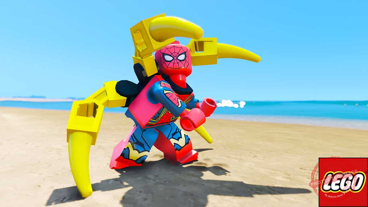 GTA 5 Mods LEGO Iron Spider Man