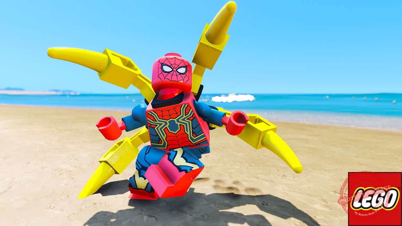 GTA 5 Mods LEGO Iron Spider Man