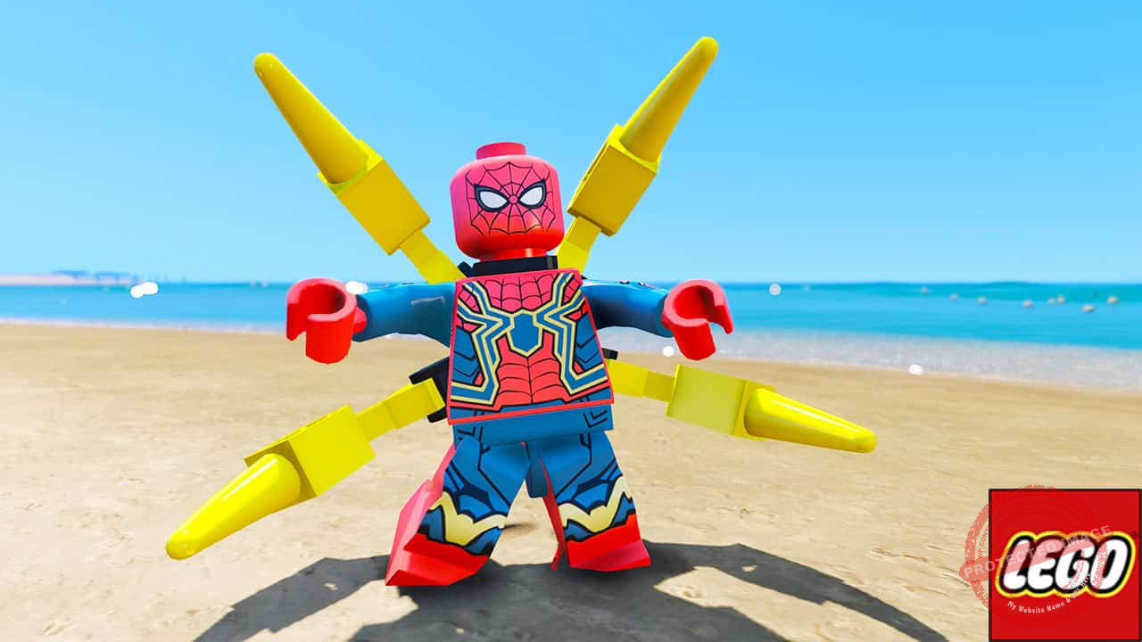GTA 5 Mods LEGO Iron Spider Man