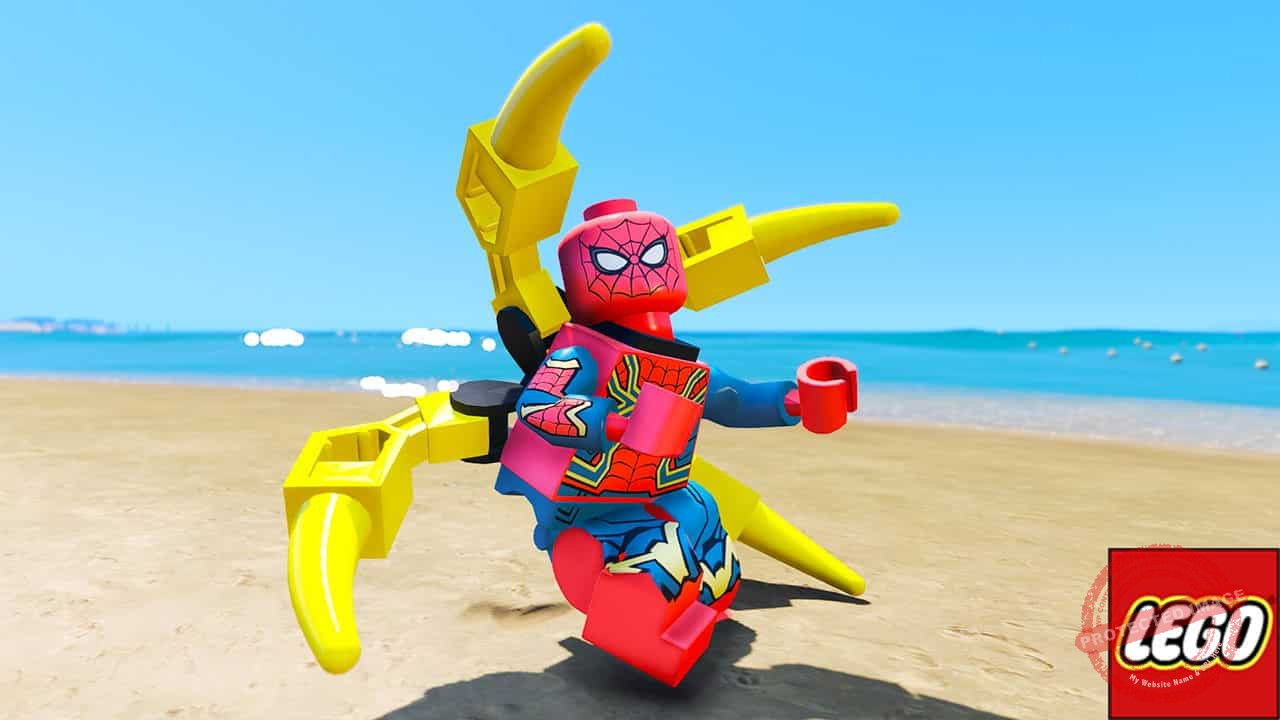 GTA 5 Mods LEGO Iron Spider Man