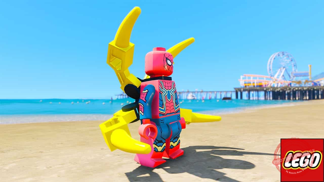 GTA 5 Mods LEGO Iron Spider Man