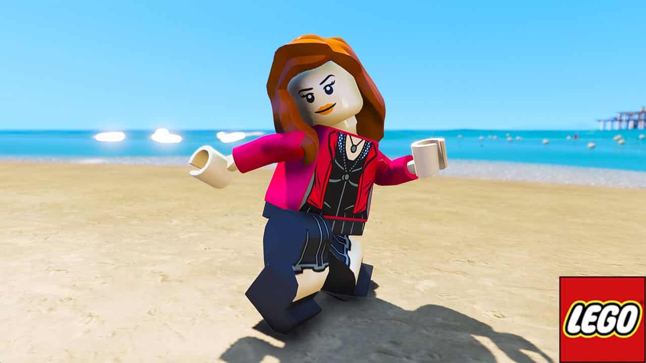 GTA 5 Mods LEGO Scarlet Witch