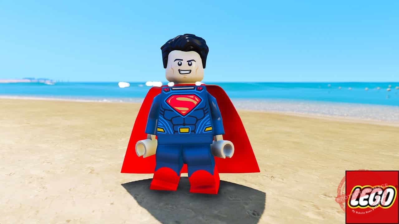 GTA 5 Mods LEGO Superman