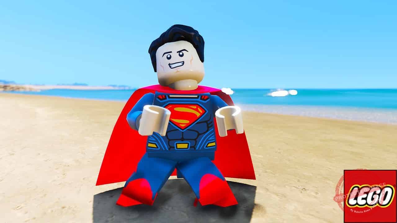 GTA 5 Mods LEGO Superman