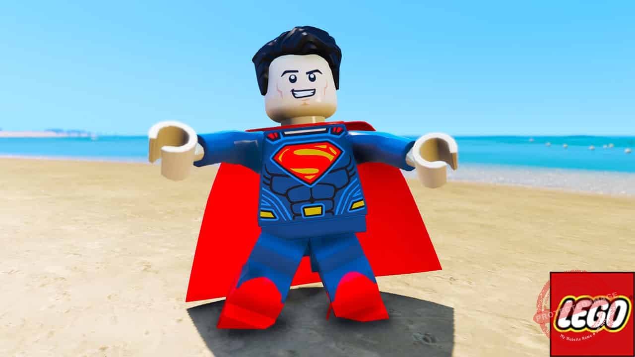 GTA 5 Mods LEGO Superman
