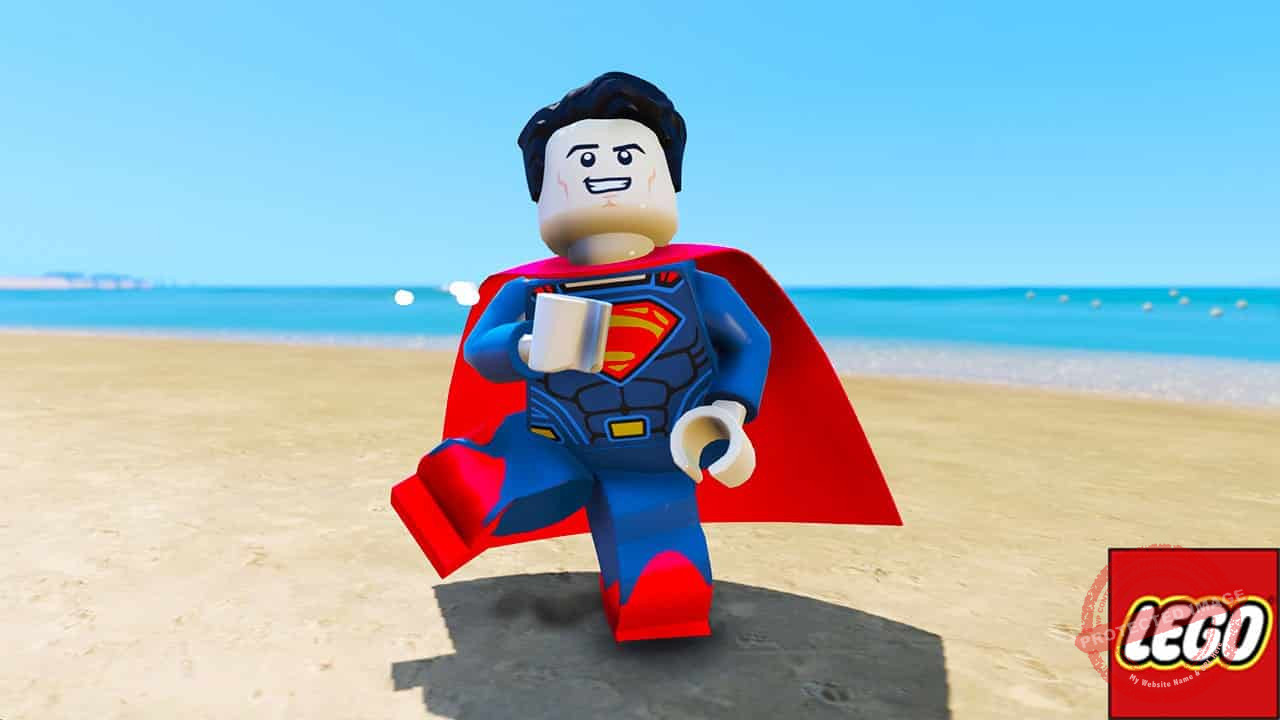 GTA 5 Mods LEGO Superman