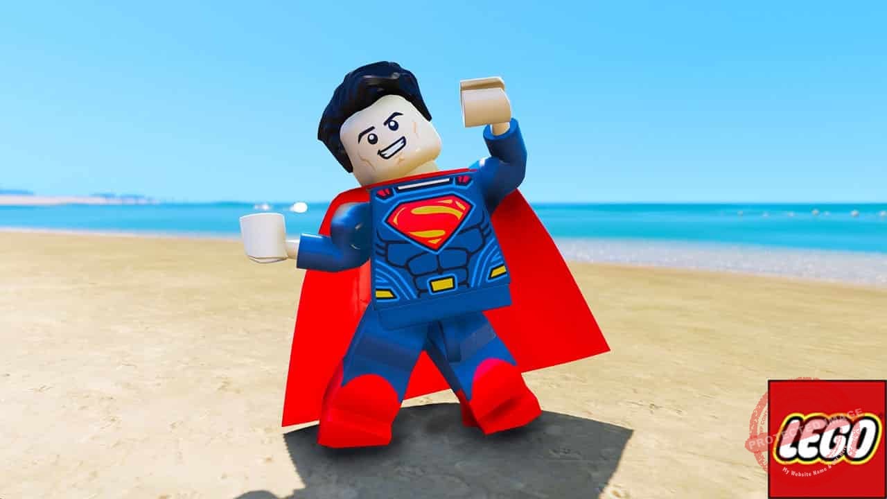 GTA 5 Mods LEGO Superman