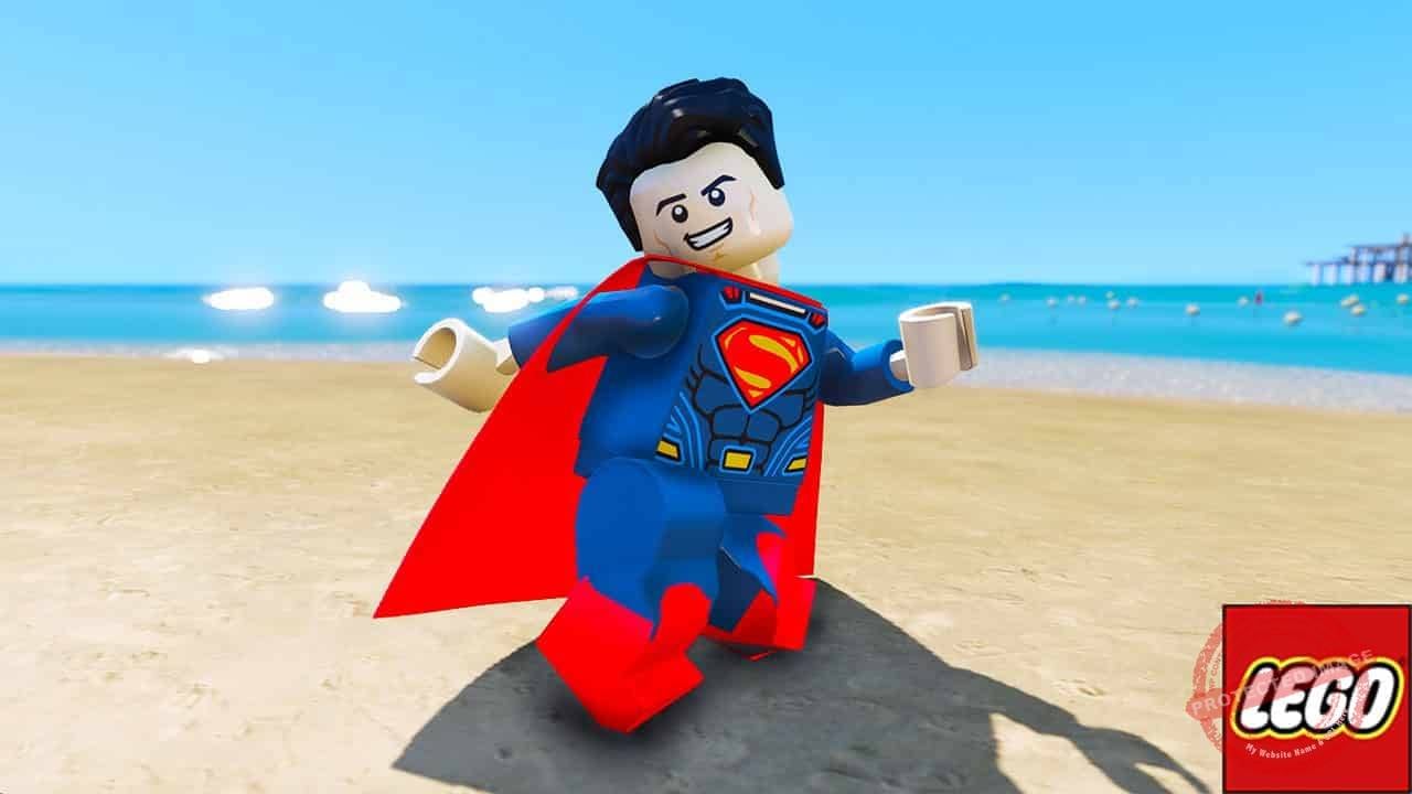 GTA 5 Mods LEGO Superman