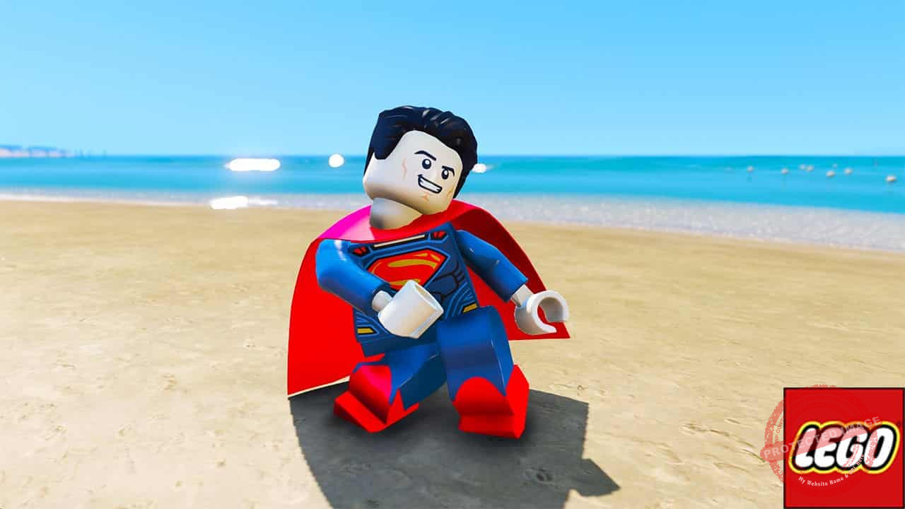 GTA 5 Mods LEGO Superman
