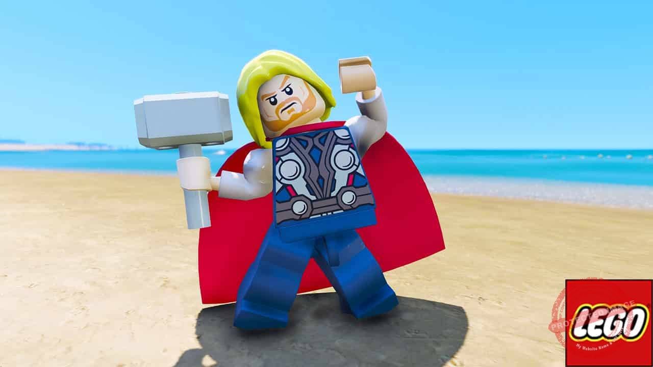 GTA 5 Mods LEGO Thor (Avengers)