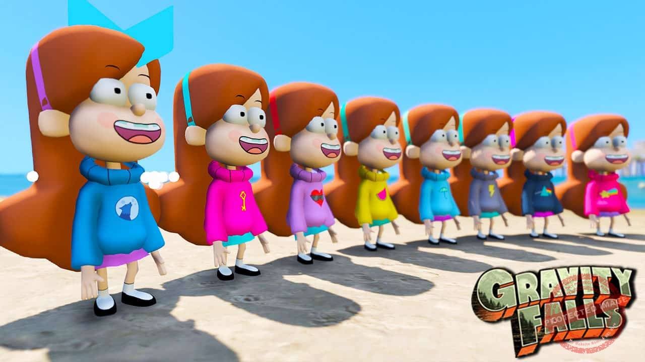 GTA 5 Mods Mabel in Gravity Falls