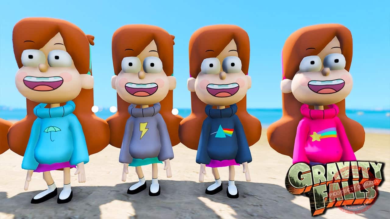 GTA 5 Mods Mabel in Gravity Falls