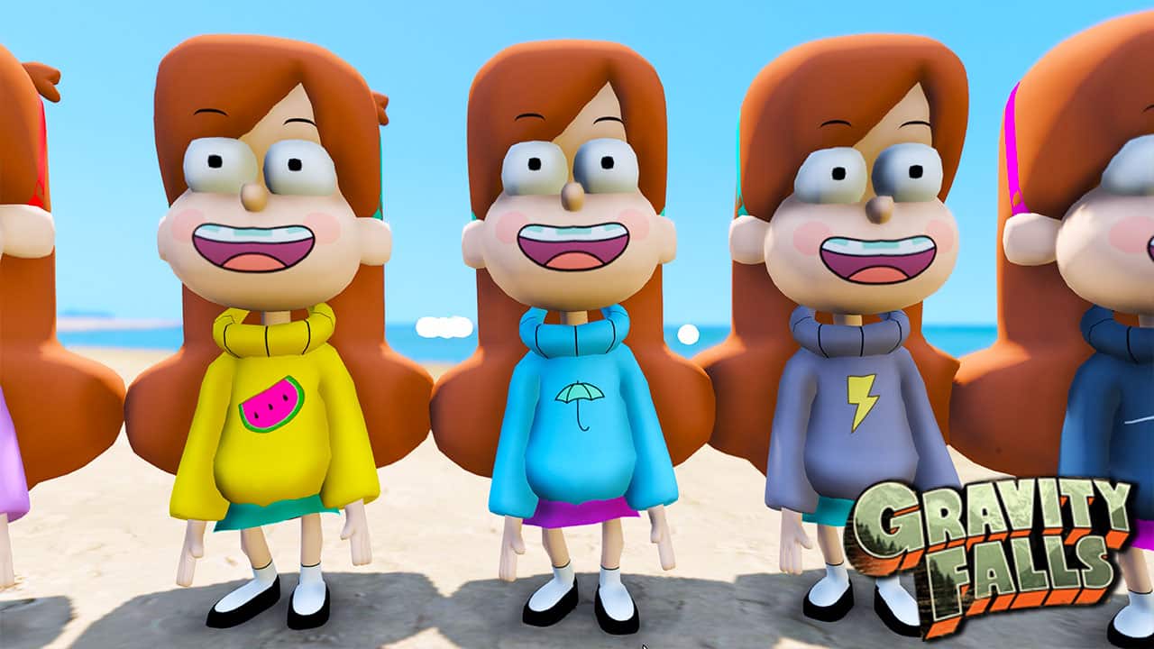 GTA 5 Mods Mabel in Gravity Falls
