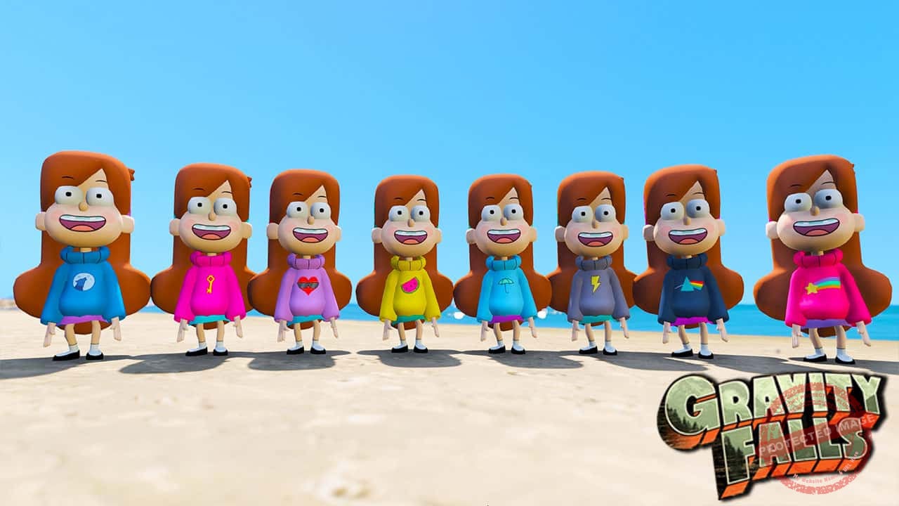 GTA 5 Mods Mabel in Gravity Falls