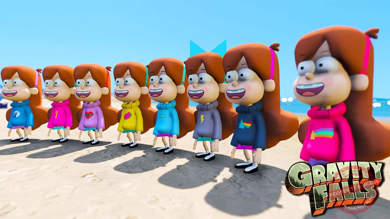GTA 5 Mods Mabel in Gravity Falls