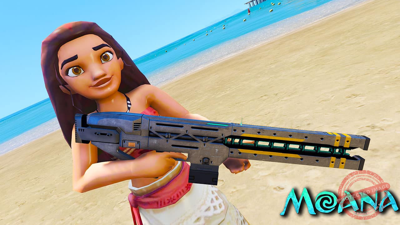 GTA 5 Mods Moana