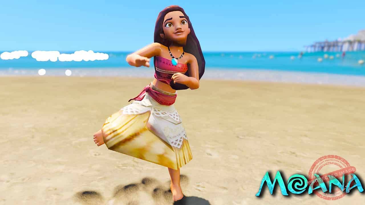 GTA 5 Mods Moana
