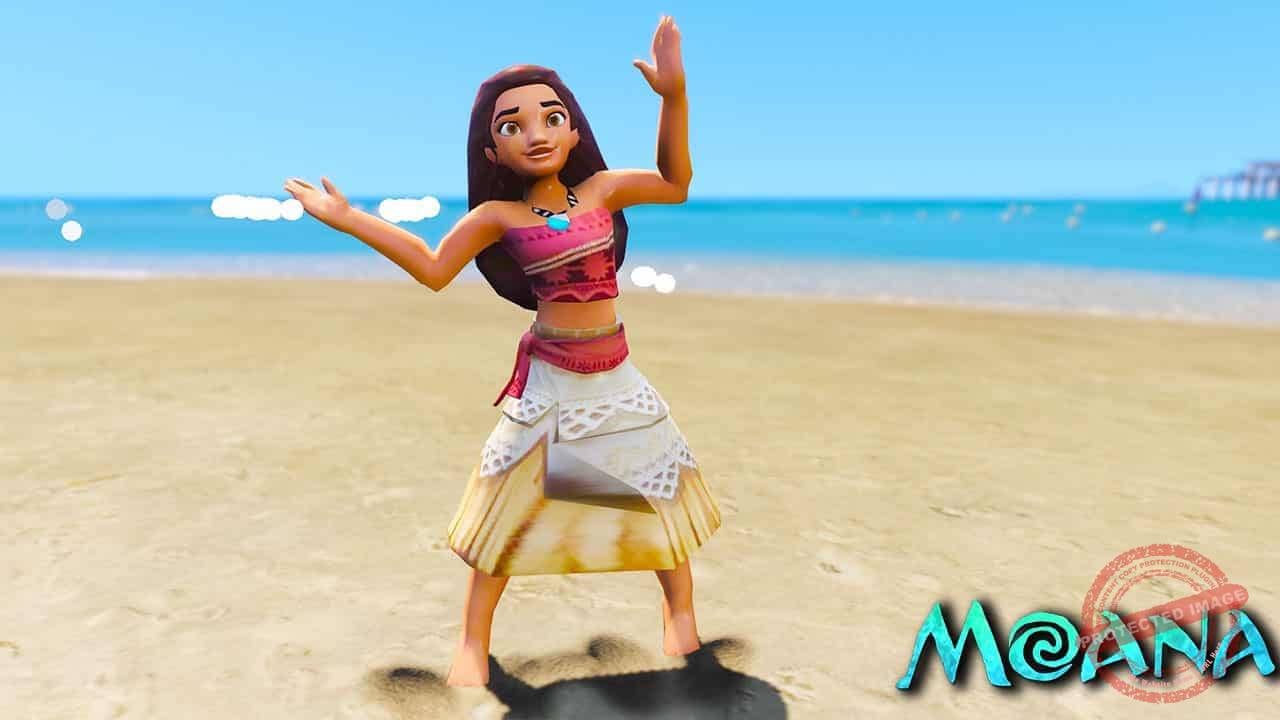 GTA 5 Mods Moana