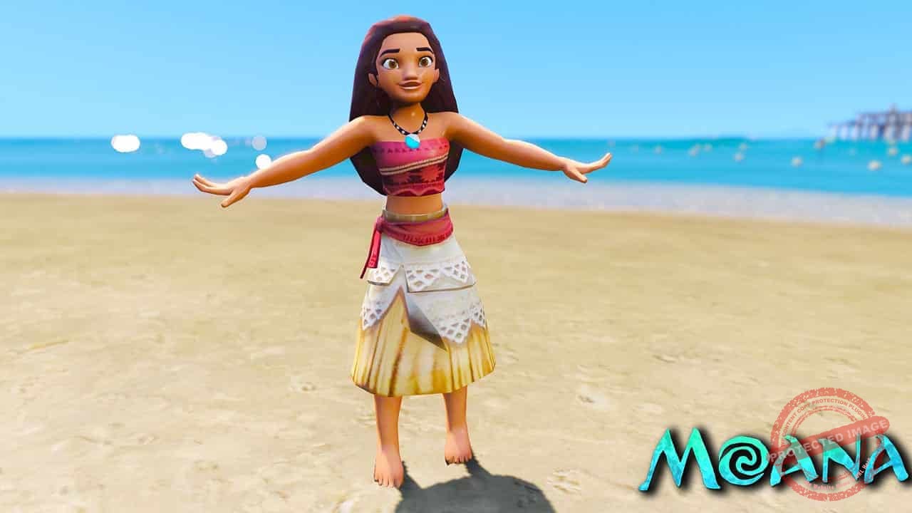 GTA 5 Mods Moana