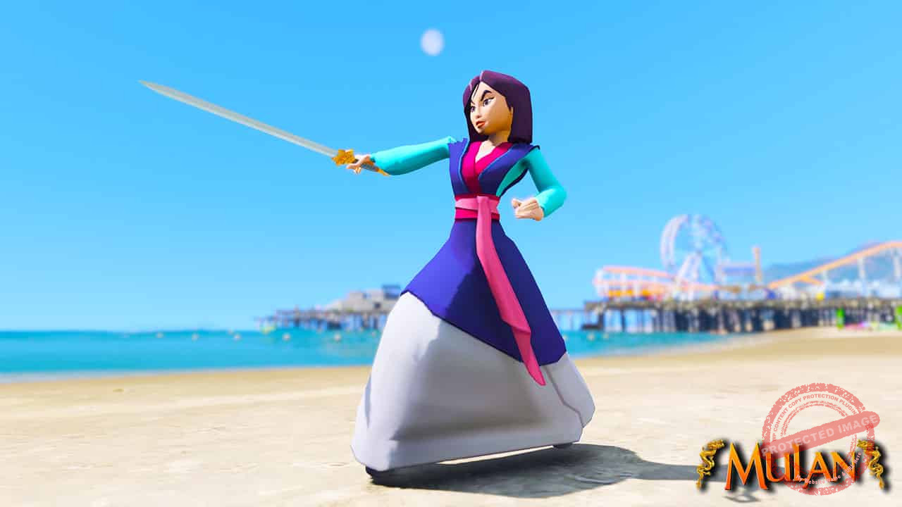GTA 5 Mods Mulan V2