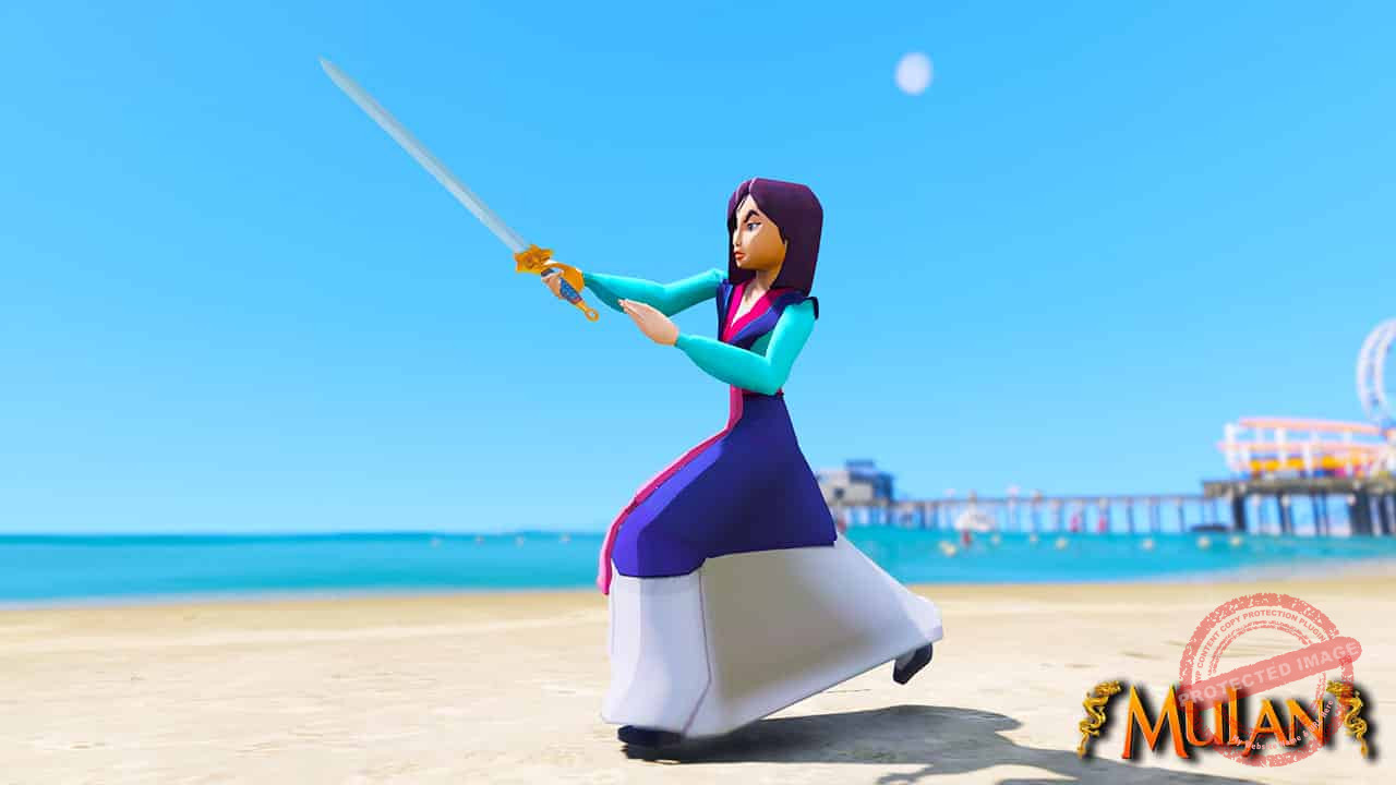 GTA 5 Mods Mulan V2