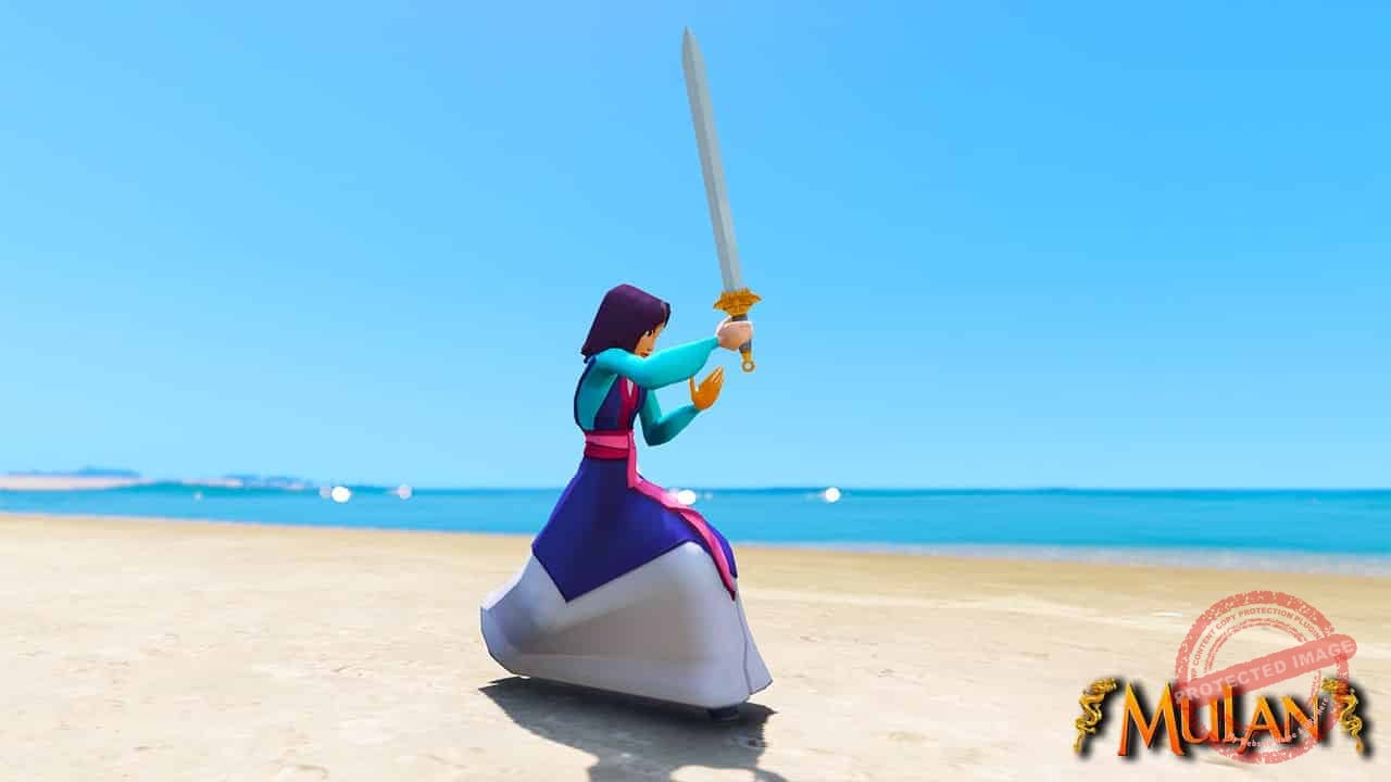GTA 5 Mods Mulan V2