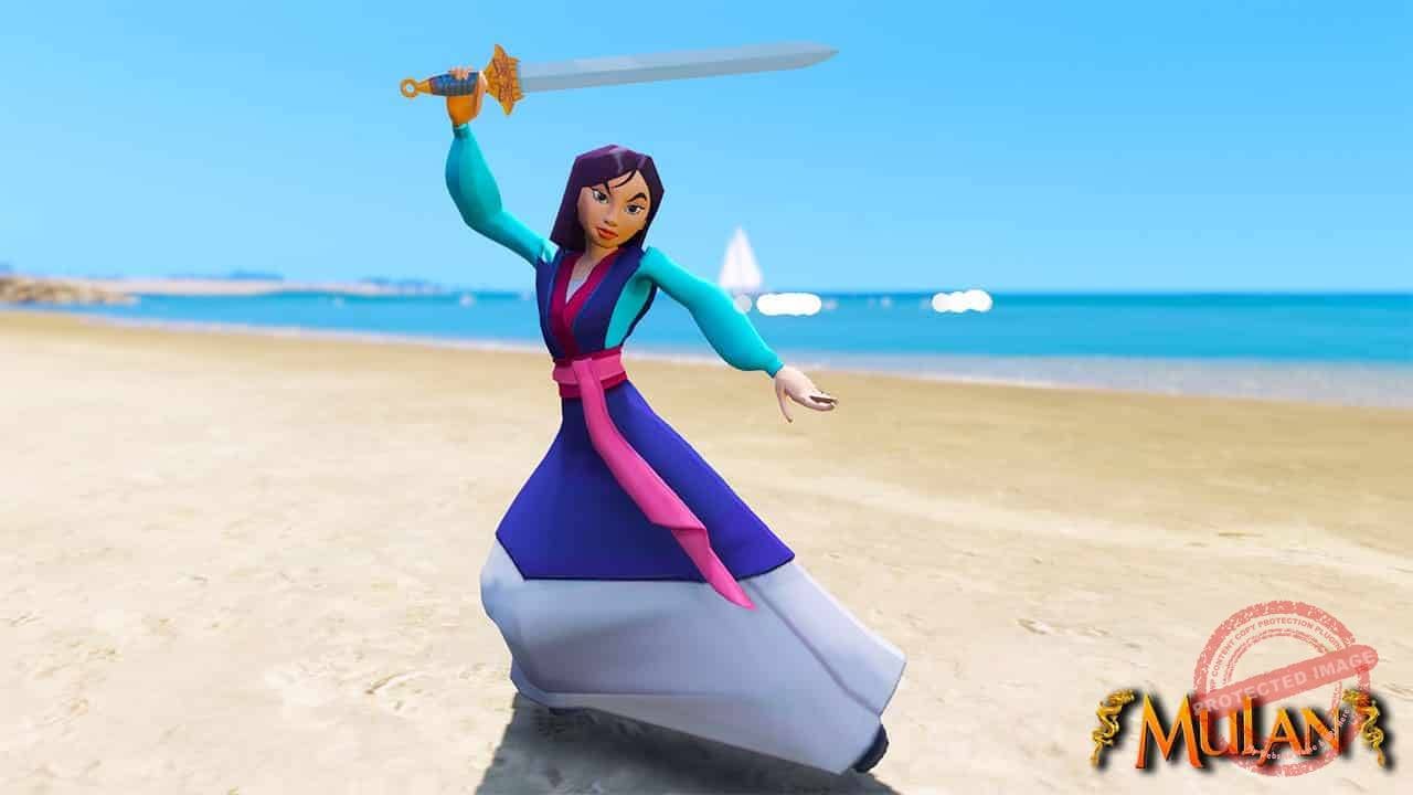 GTA 5 Mods Mulan V2