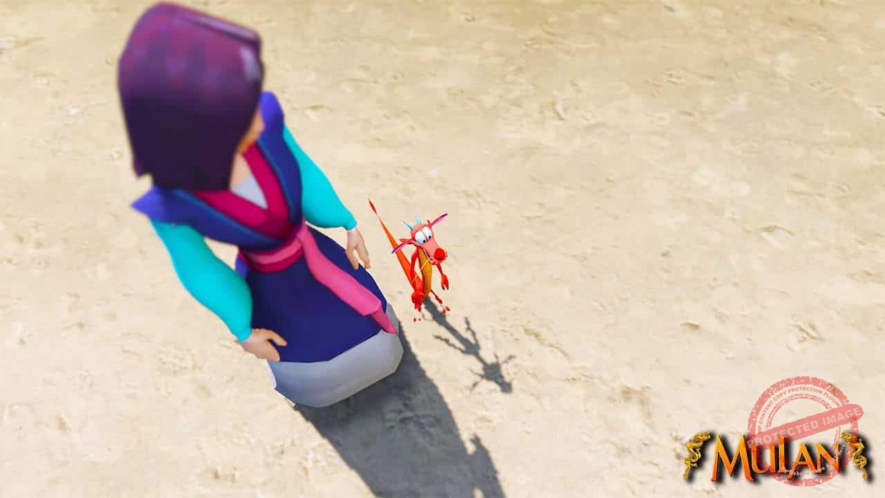 GTA 5 Mods Mushu in Mulan