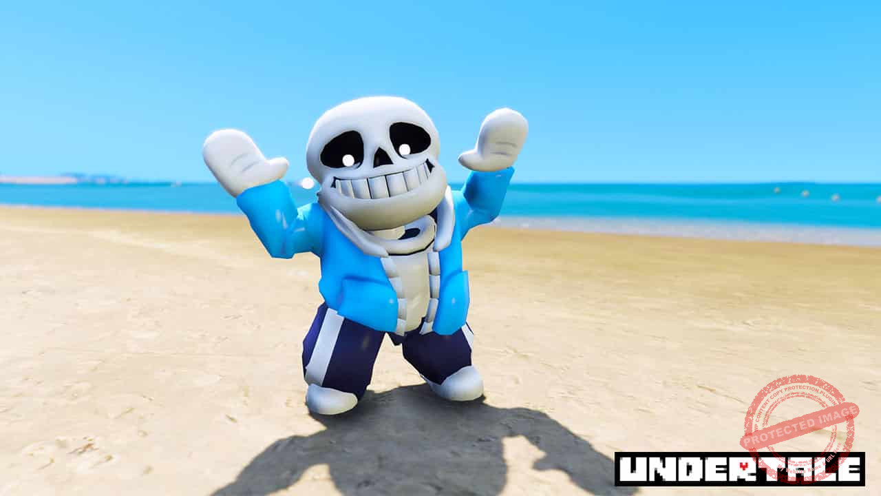 GTA 5 Mods Sans in Undertale