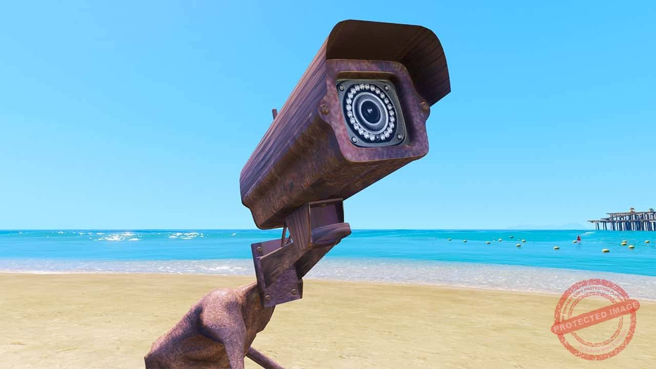 GTA 5 Mods Security Camera Siren Head