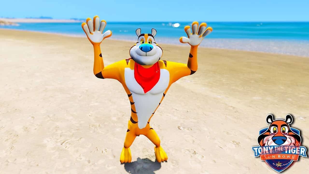 GTA 5 Mods Tony The Tiger