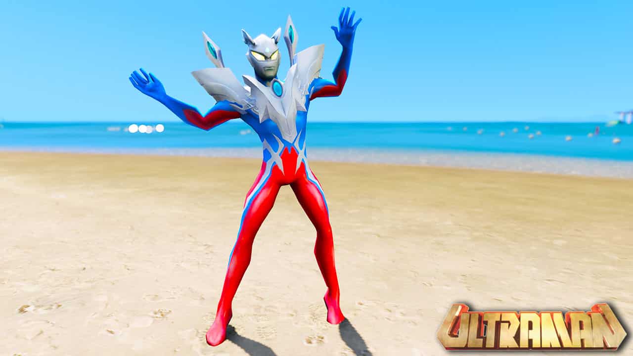 GTA 5 Mods Ultimate Ultraman Zero