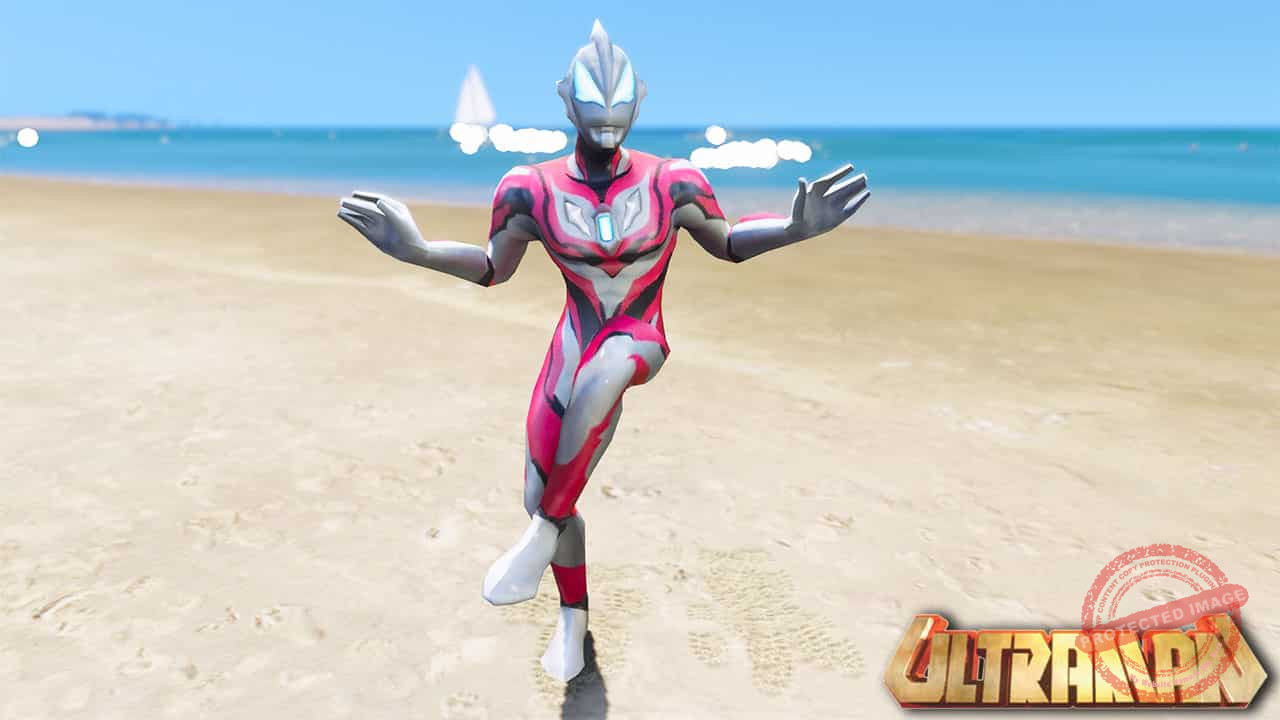 GTA 5 Mods Ultraman Geed