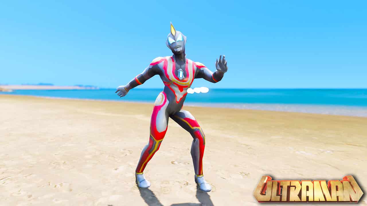 GTA 5 Mods Ultraman Geed Ultimate Final