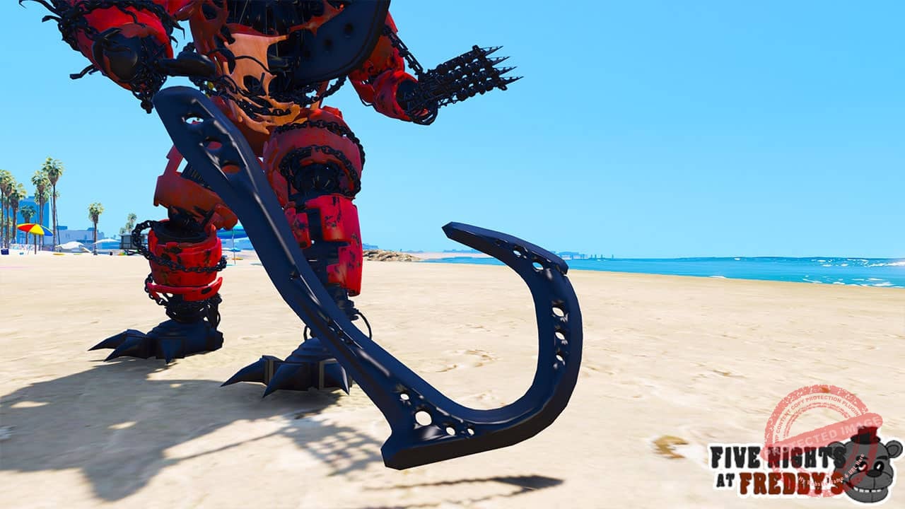GTA 5 Mods FNAF Corrupted Foxy