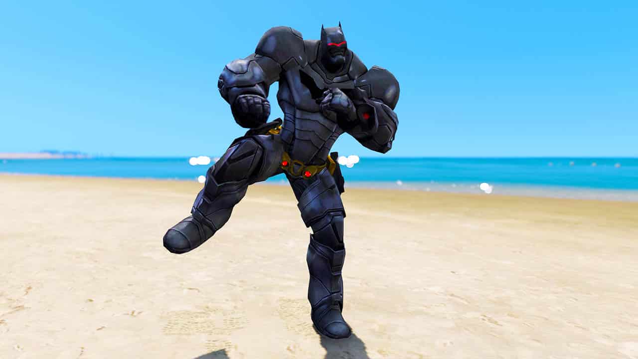 GTA 5 Mods Armored Batman DCU