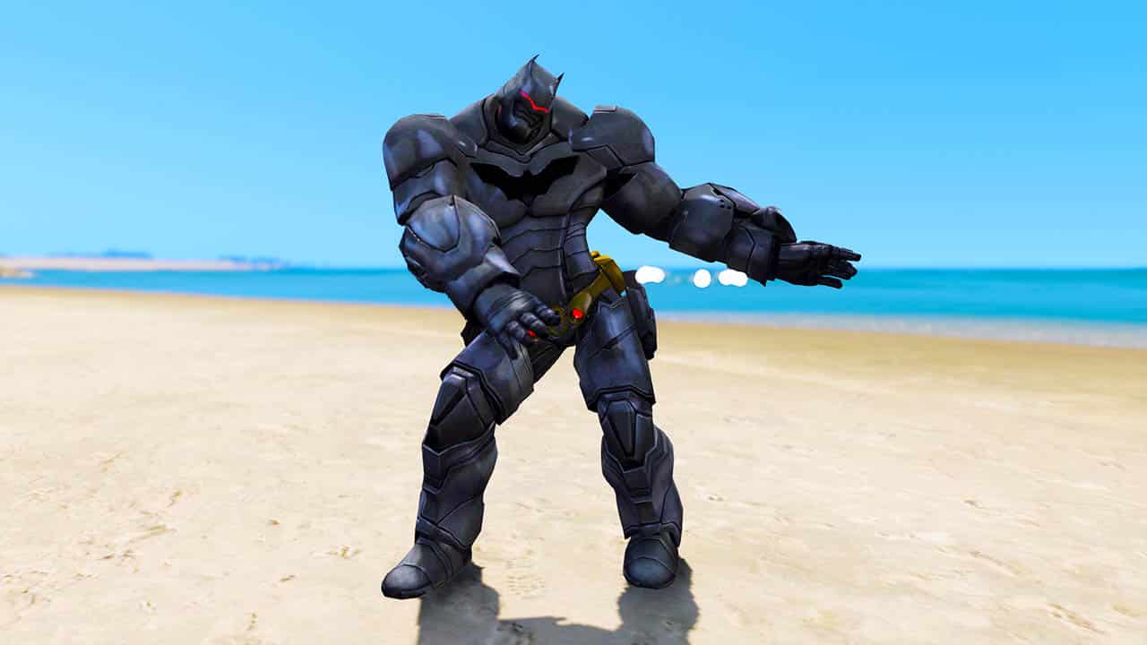 GTA 5 Mods Armored Batman DCU