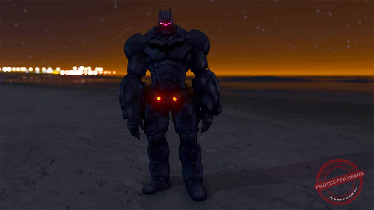 GTA 5 Mods Armored Batman DCU