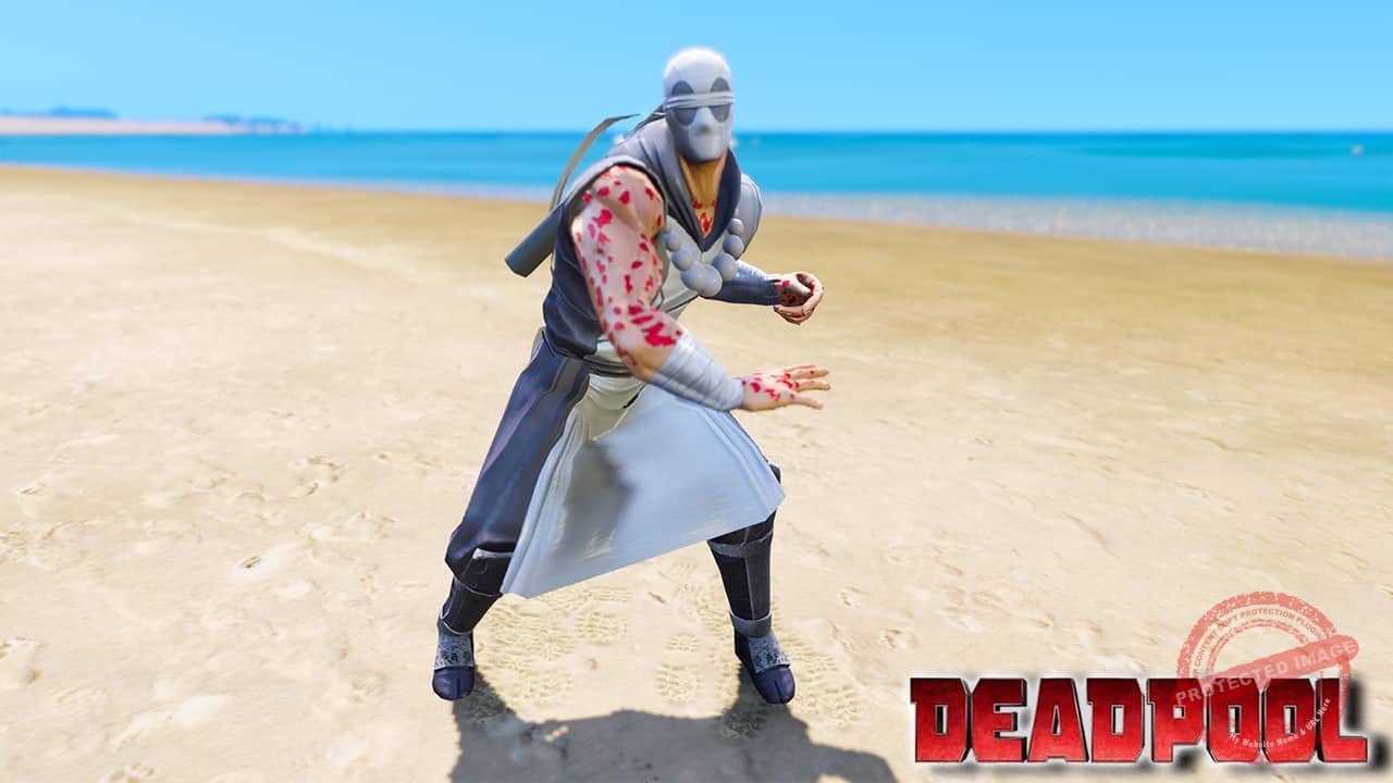 GTA 5 Mods Deadpool Zen Blindfold